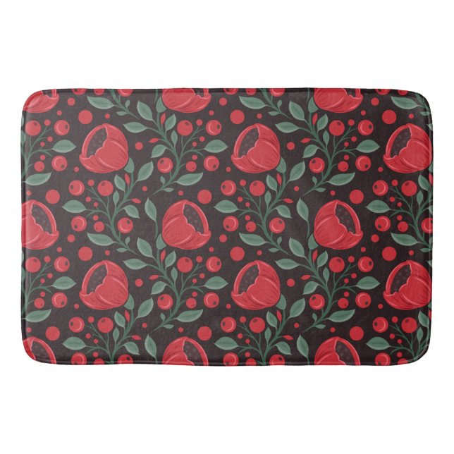 Tapis De Bain Coquelicots rouges (Devant)