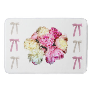 Tapis De Bain Coquette Floral et Rubans
