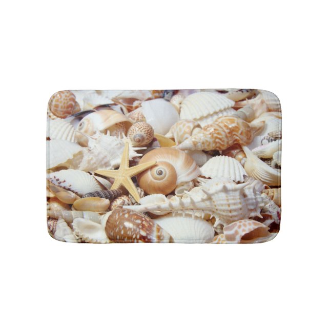 Tapis De Bain Coquillages Bain Mat (Devant)
