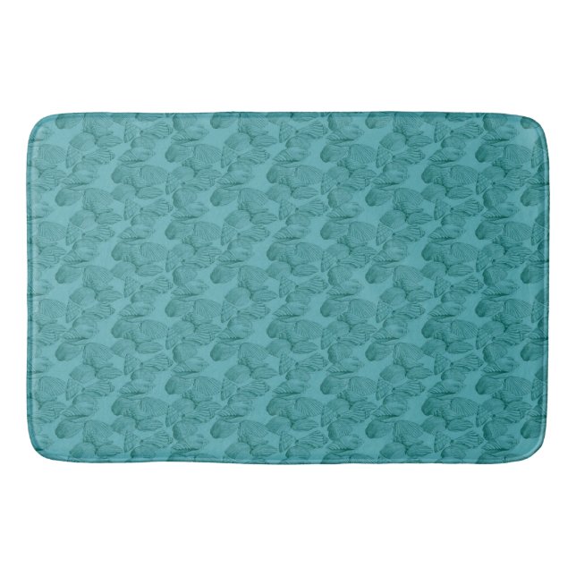 Tapis De Bain Coquillages dans le chaudron Aqua (Devant)