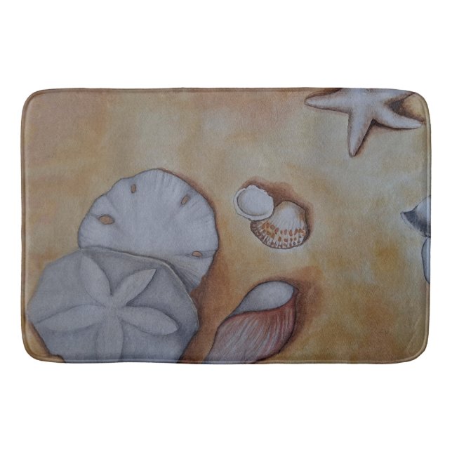Tapis De Bain Coquillages de sable (Devant)