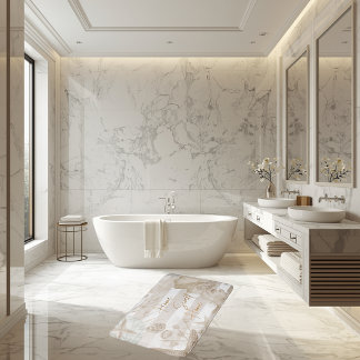Tapis de bain Coquillages des Côtes | Salle de bai
