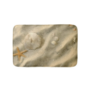 Tapis De Bain Coquillages en sable