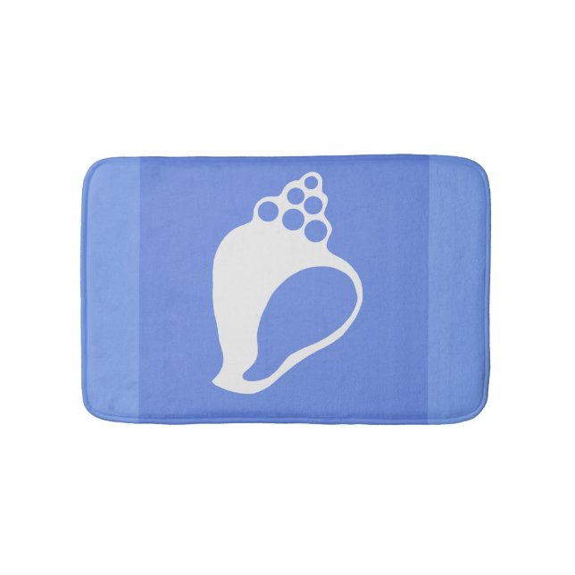 Tapis De Bain Coquille bleue (Devant)