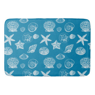 Tapis De Bain Coquilles de blanc d'Aqua