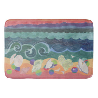 Tapis De Bain Coquilles - Sous Les Marches Sauvages