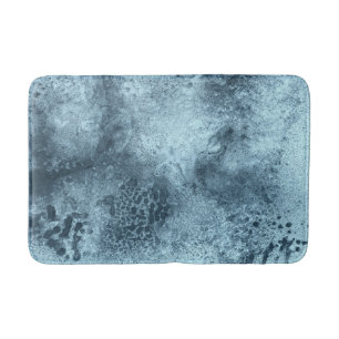 Tapis De Bain Corail bleu