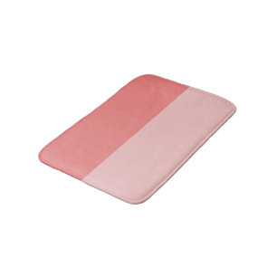 Tapis De Bain Corail clair et rose bébé