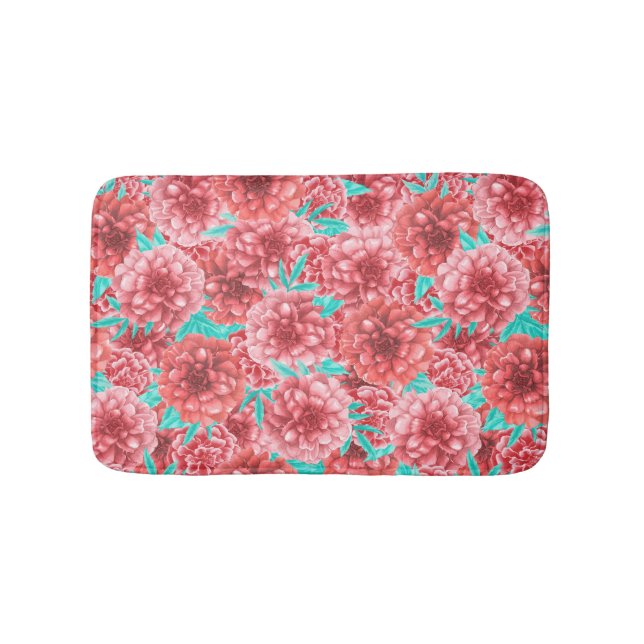 Tapis De Bain Coral Floral (Devant)