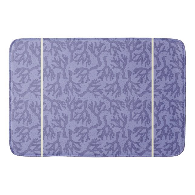 Tapis De Bain Coralize violet (Devant)