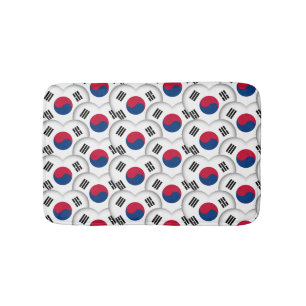 Tapis De Bain Coréen / Drapeau coréen /Corée du Sud