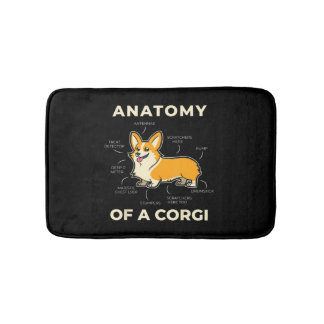 Tapis De Bain Corgi