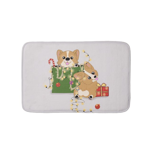 Tapis De Bain Corgis (Devant)