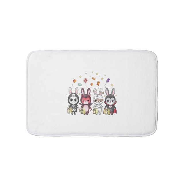 Tapis De Bain Costume de lapin mignon Halloween (Devant)
