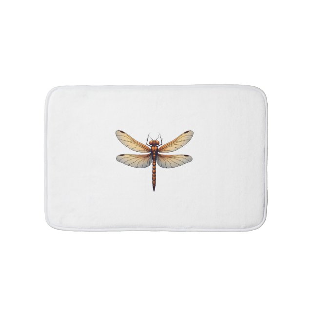 Tapis De Bain Costume de libellule génial pour garçons et filles (Devant)