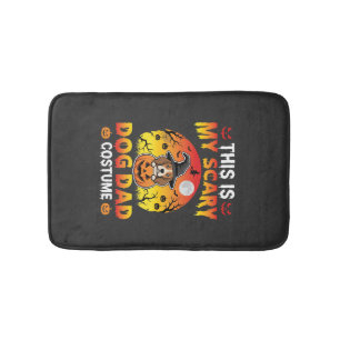 Tapis De Bain Costume de sorcière Beagle pour papa chien drôle d