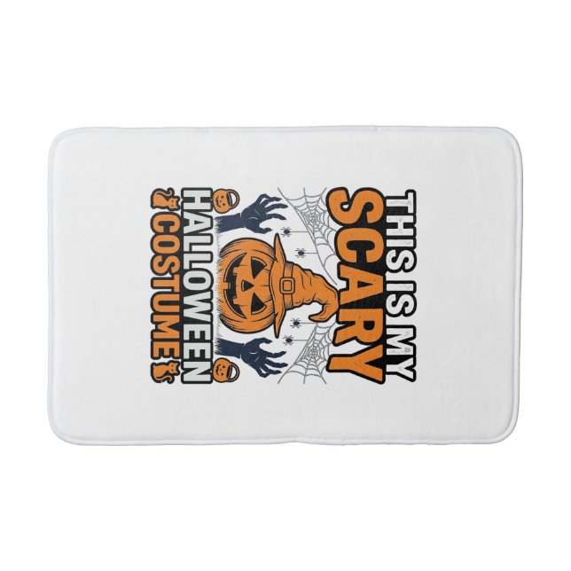 Tapis De Bain Costume Halloween Épouvantable Chapeau de Sorcière (Devant)