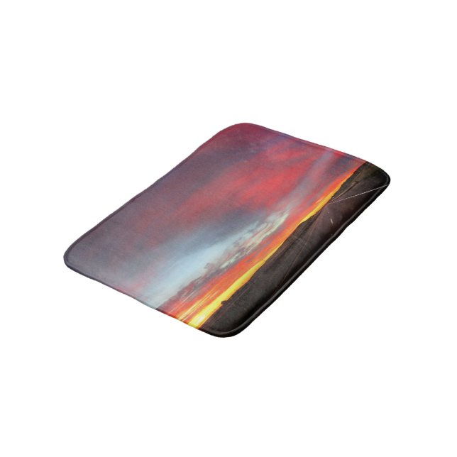 Tapis De Bain Coucher de soleil 4 (Angle)