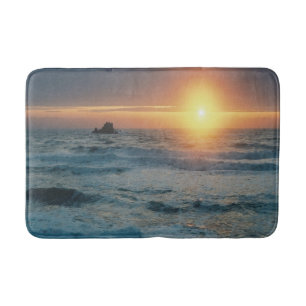 Tapis De Bain Coucher de soleil et paysage marin.......