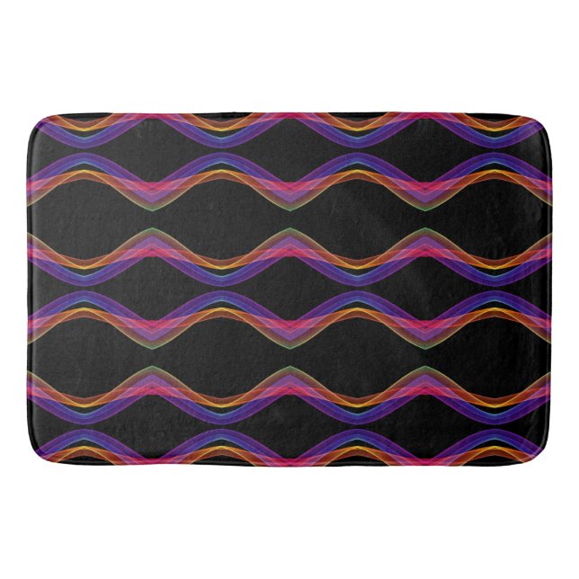 Tapis De Bain Couleurs de styles classiques  (Devant)