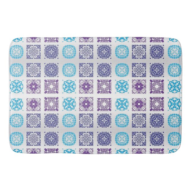 Tapis De Bain Couleurs de styles classiques  (Devant)