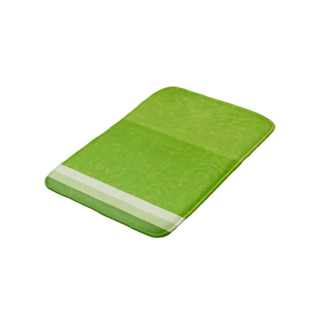 Tapis De Bain Couleurs de tranche de fruits de citron vert juteu (Angle)