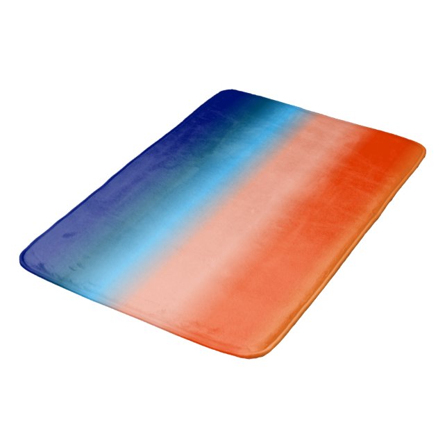Tapis De Bain Couleurs du lever du soleil (Angle)