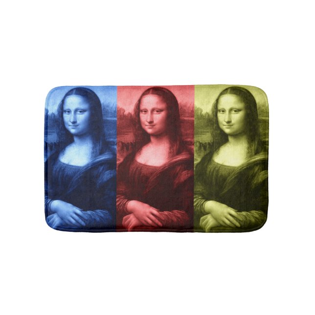 Tapis De Bain Couleurs primaires Mona Lisa (Devant)