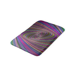 Tapis De Bain Couleurs psychédéliques
