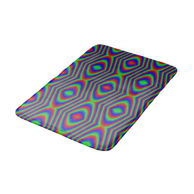 Tapis De Bain Courbes lumineuses (Angle)