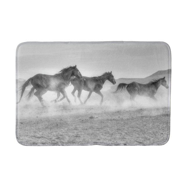 Tapis De Bain Course de mustang (Devant)