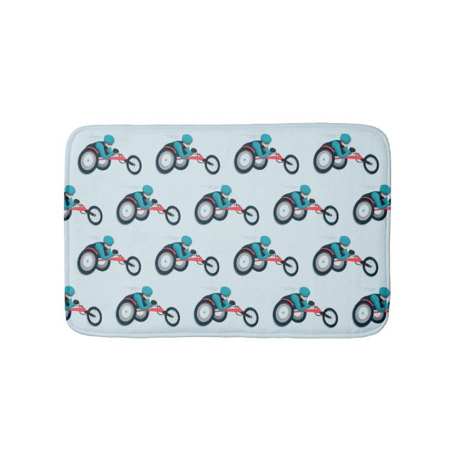 Tapis De Bain Course en fauteuil roulant (Devant)