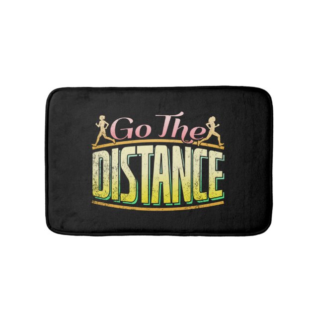 Tapis De Bain Course longue distance pour femmes - Marathon Runn (Devant)