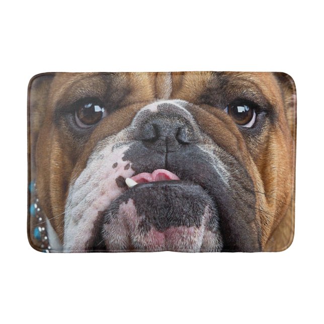 Tapis De Bain Coussin de jet de Bouledogue Anglais (Devant)