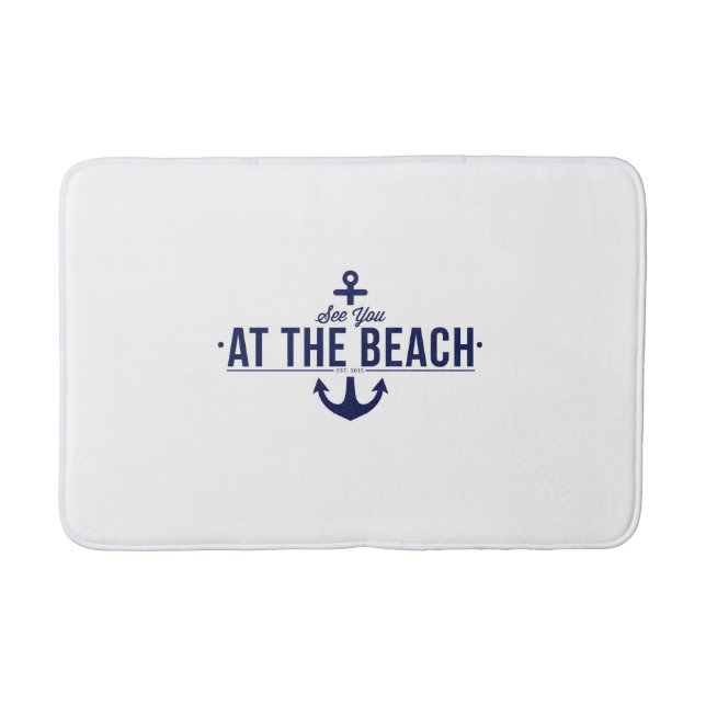 Tapis De Bain Couverture nautique et élégante de bain (Devant)