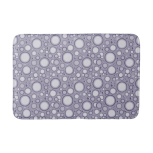 Tapis De Bain Cratère de lune Motif violet Mat de bain