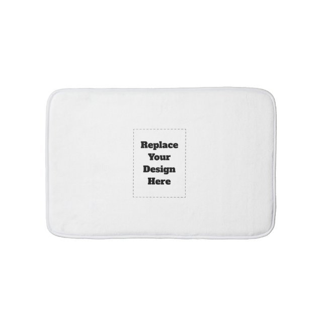 Tapis De Bain Create Your Own white  (Devant)