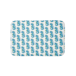 Tapis De Bain Créature marine mignonne - Hippocampe