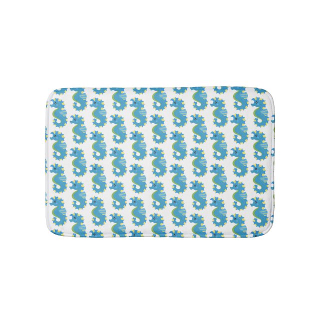 Tapis De Bain Créature marine mignonne - Hippocampe (Devant)