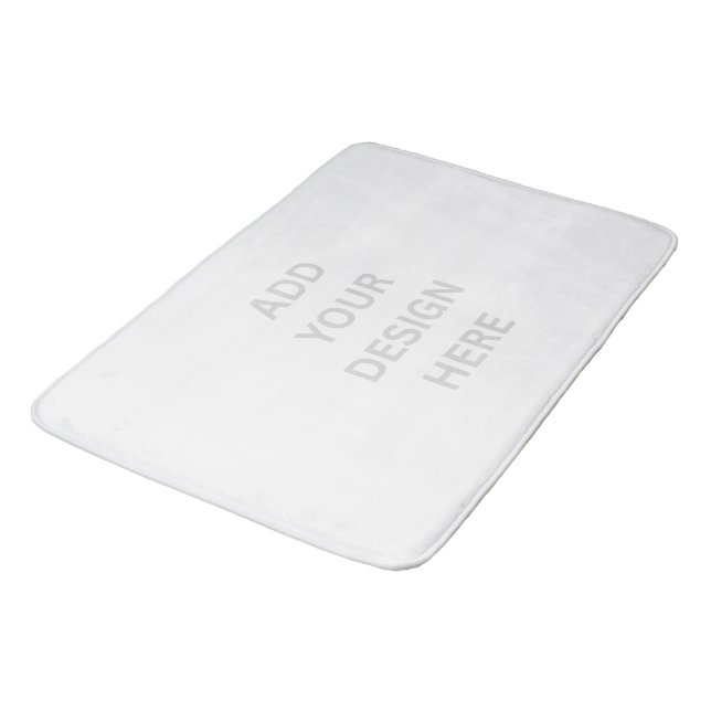 Tapis De Bain Créez votre propre conception personnalisée Gros c (Angle)