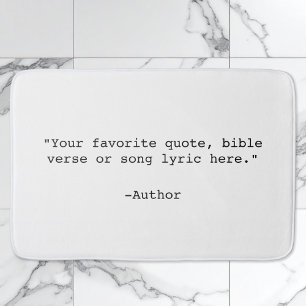 Tapis De Bain Créez votre propre devis