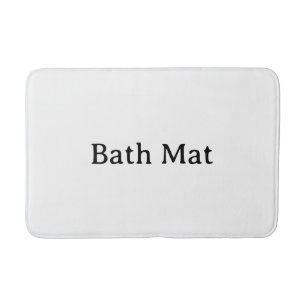 Tapis De Bain Créez Votre Propre Moyen Simple Personnalisé 20” x