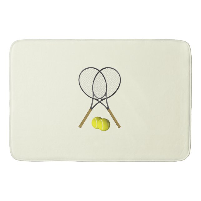 Tapis De Bain Crème double de tennis (Devant)