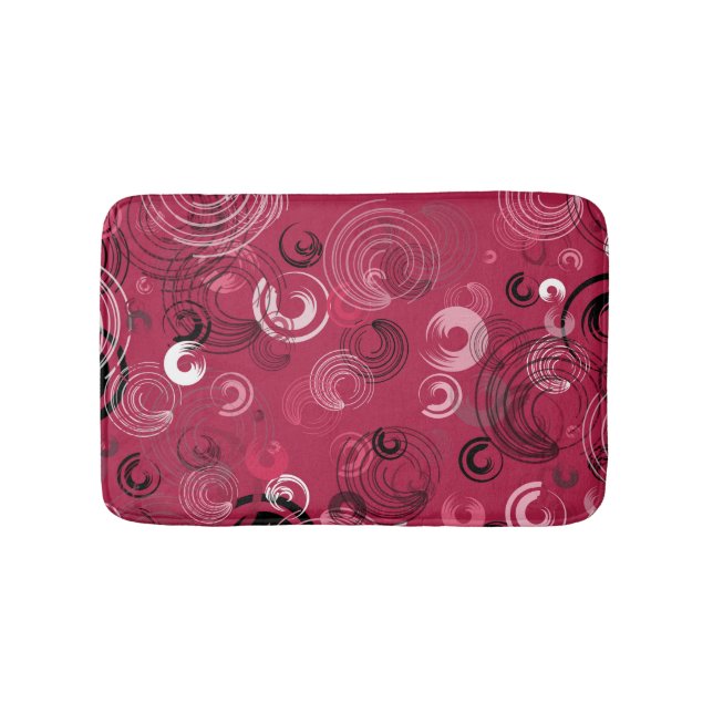 Tapis De Bain Crimson et noir (Devant)