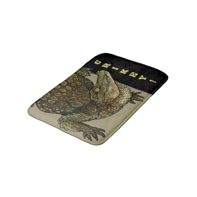 Tapis De Bain Crique de crocodile ! (Angle)