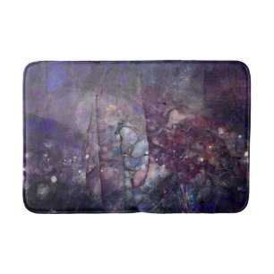 Tapis De Bain Cristal rustique Geode d'améthyste