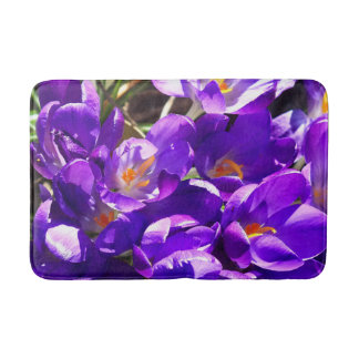 TAPIS DE BAIN CROCUS DE PRINTEMPS
