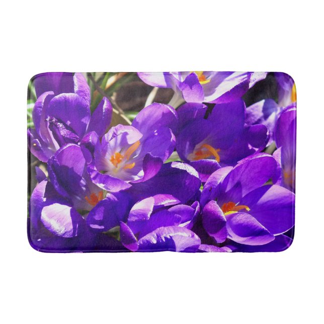 TAPIS DE BAIN CROCUS DE PRINTEMPS (Devant)