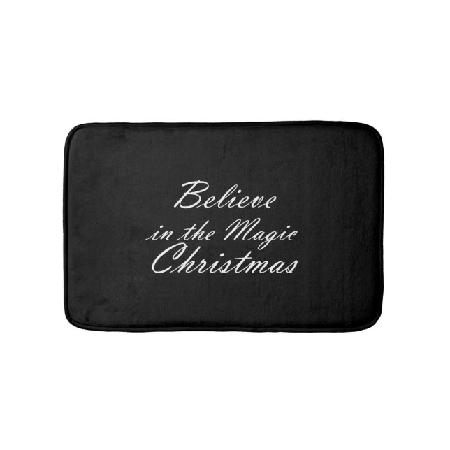 Tapis De Bain Croire à la magie de Noël (Devant)