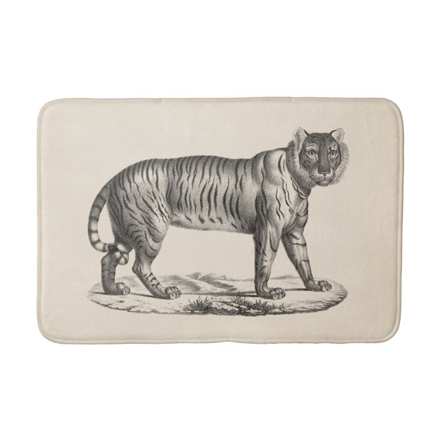 Tapis De Bain Croquis de Brodtmann Tiger (Devant)